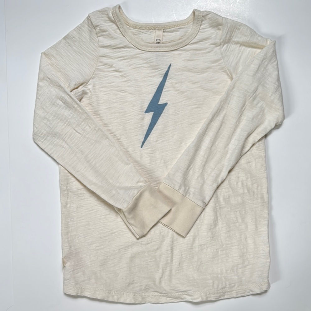 Childhoods Clothing Long Sleeve Blue Lightning Size 10/11